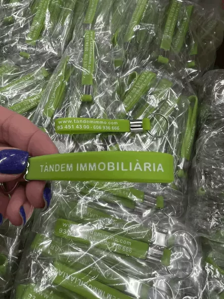 llaveros personalizados inmobiliaria promo