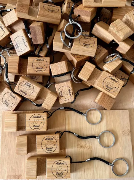 porte-clés support téléphone