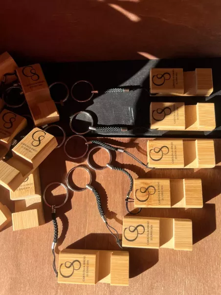 porta-chaves suporte de telemóvel para casamento