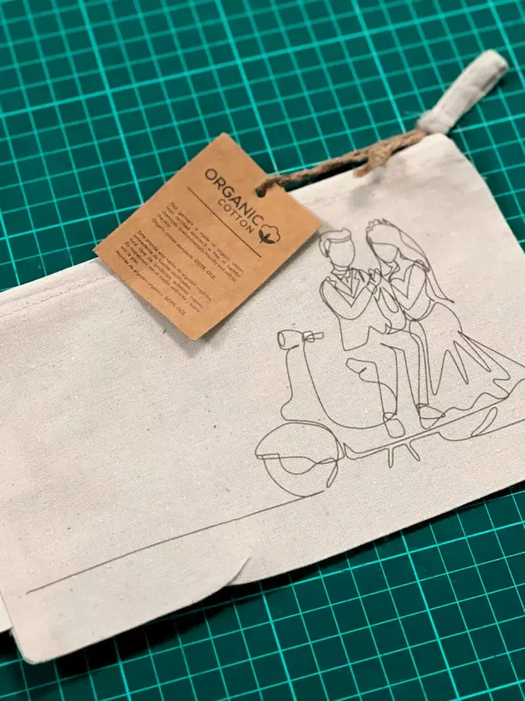 wedding favor toiletry bags