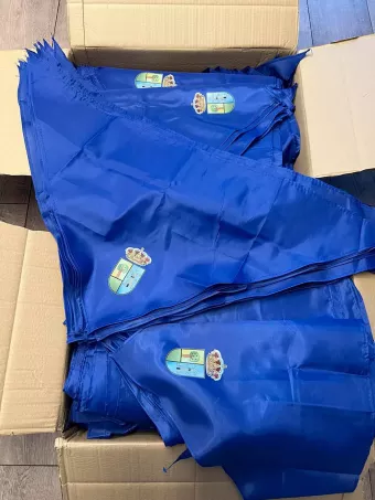 foulards personnalisés pour fêtes de village