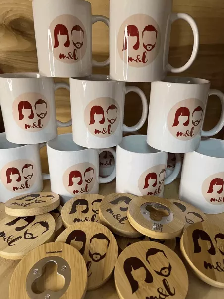 tazze per matrimonio