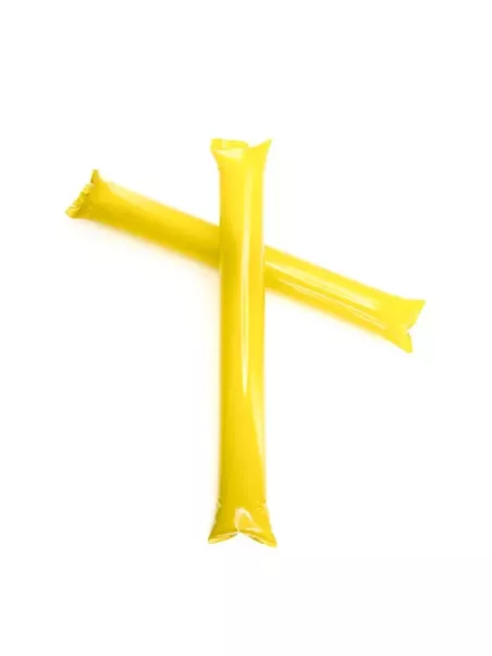yellow cheering sticks