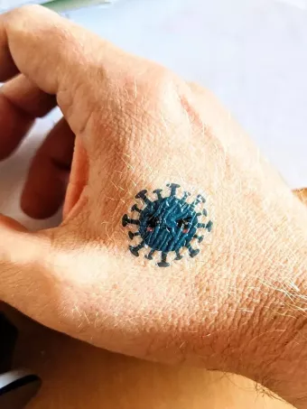 promotional handwashing temporary tattoos