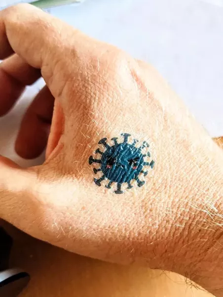 promotional handwashing temporary tattoos