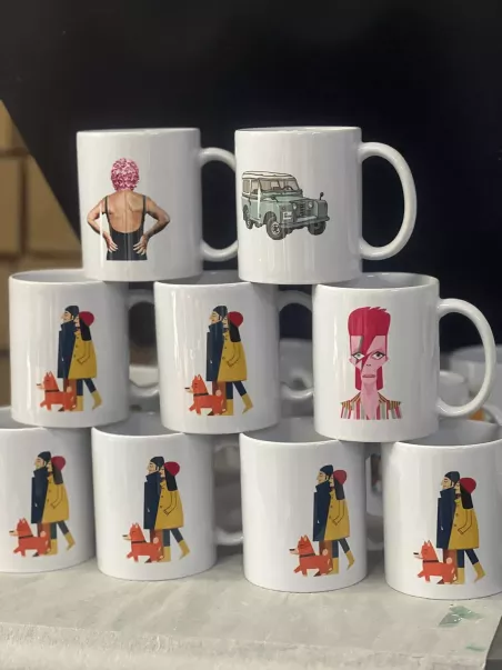 Tazze personalizzate a colori