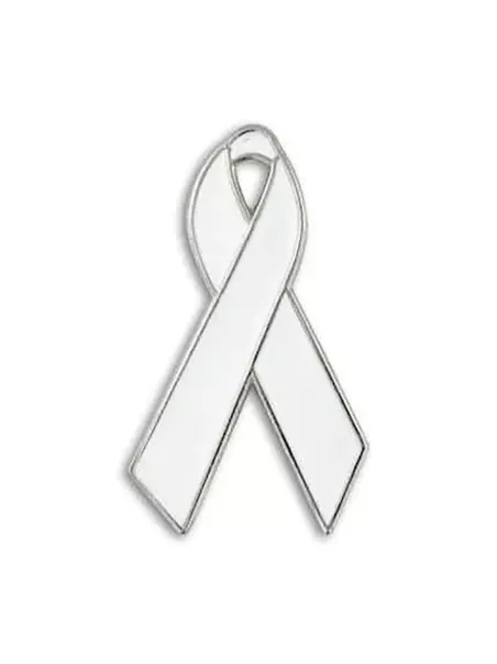pin lazo blanco