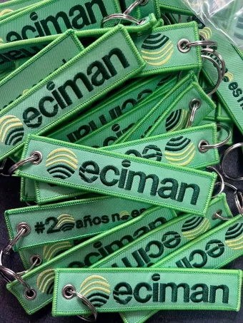 portachiavi promozionali ricamati