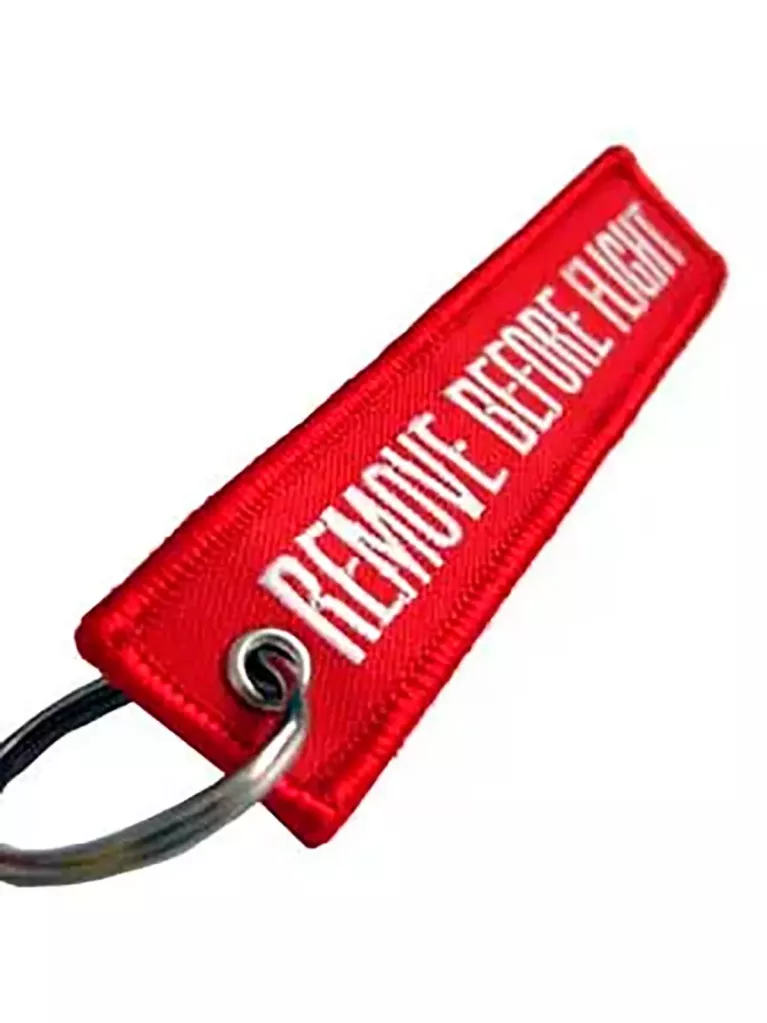 remove before flight keyrings