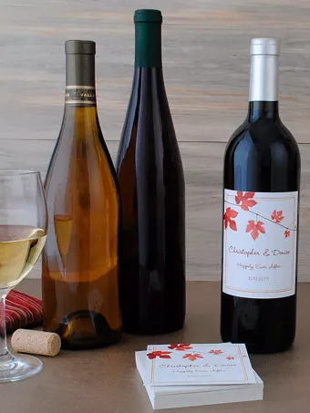 custom wine bottle labels