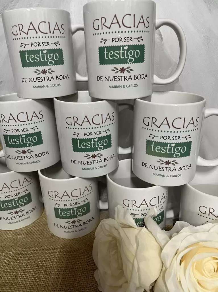 mugs pour mariages