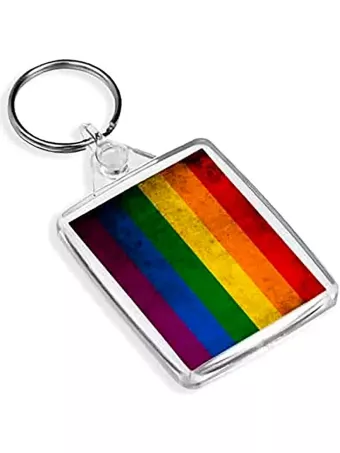 portachiavi LGBT personalizzato