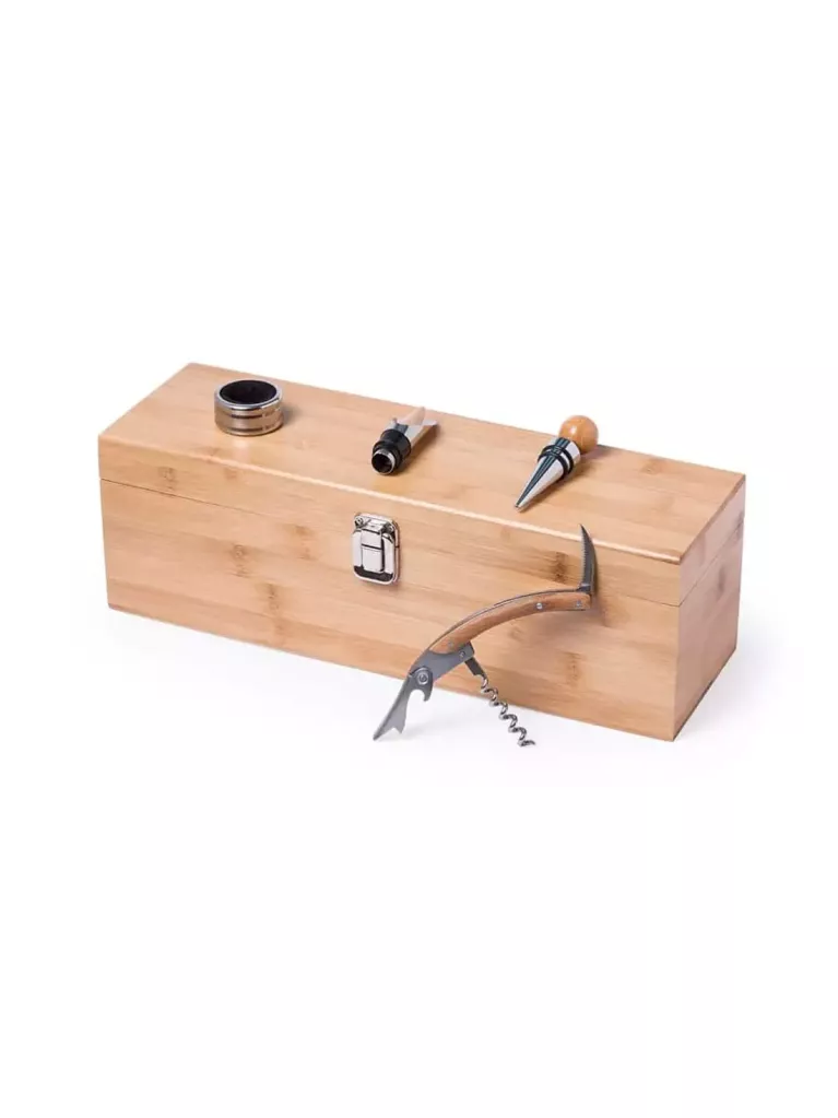estojo para vinhos elegante