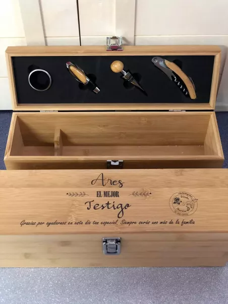 estojo de vinho para presente