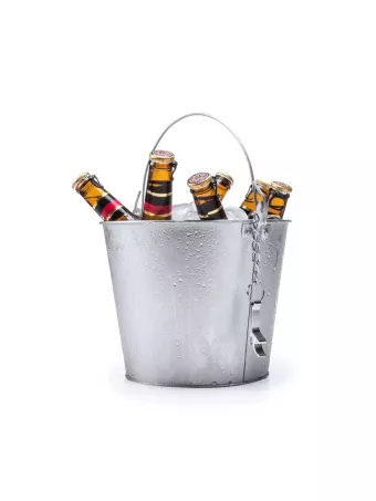 cubo de cervezas personalizado