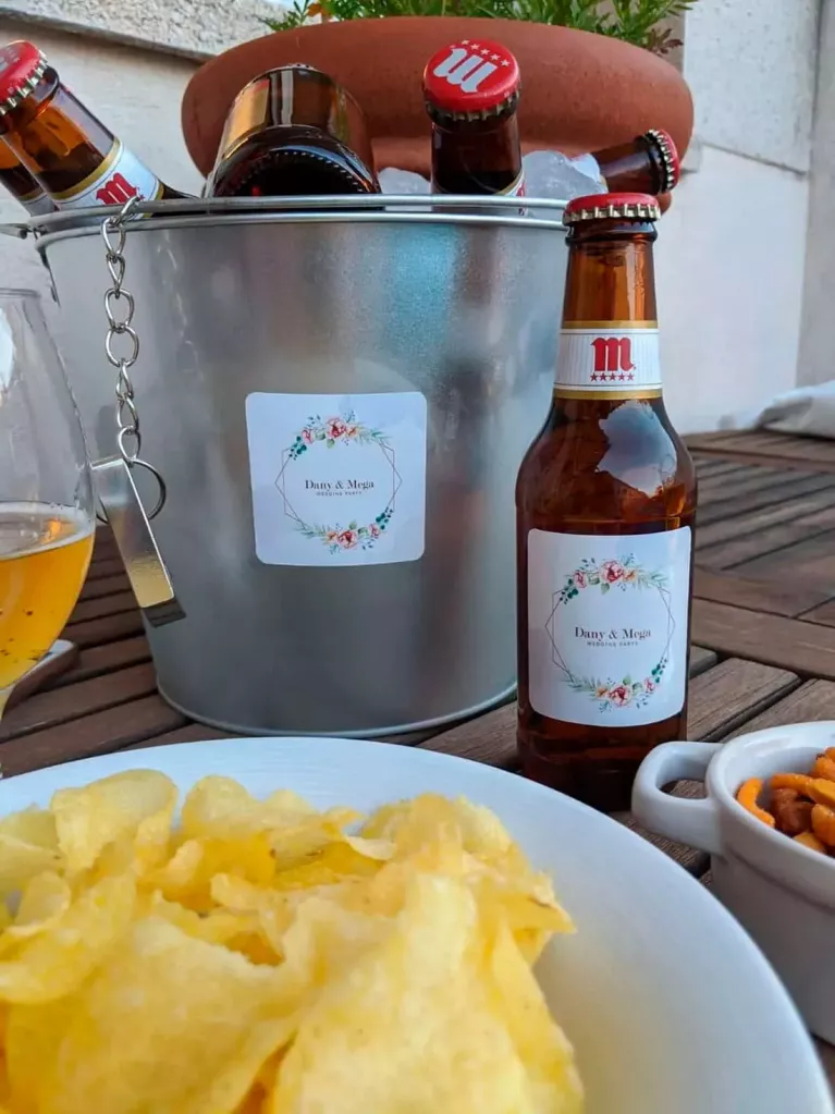 seau à bière personnalisé
