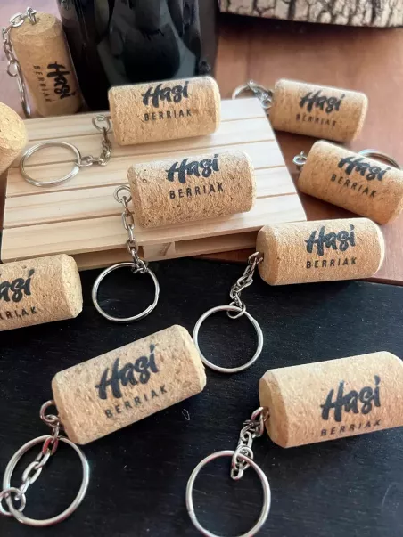 llaveros de corcho personalizados