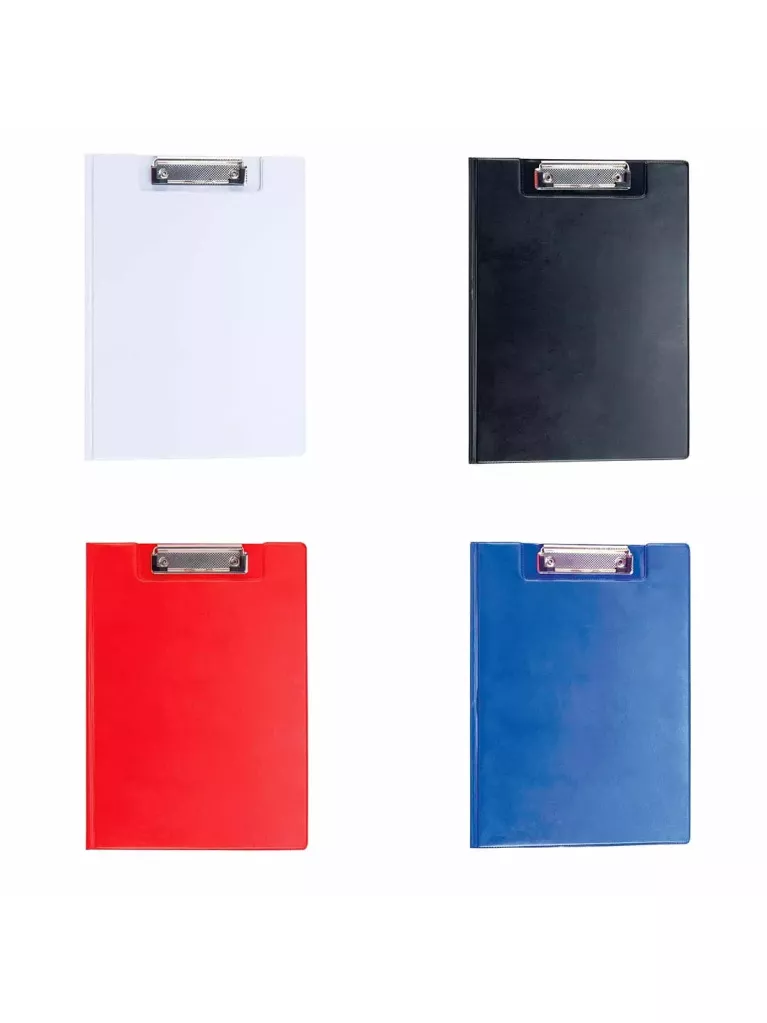 carpeta con pinza de colores