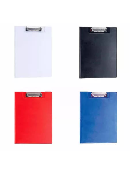 carpeta con pinza de colores