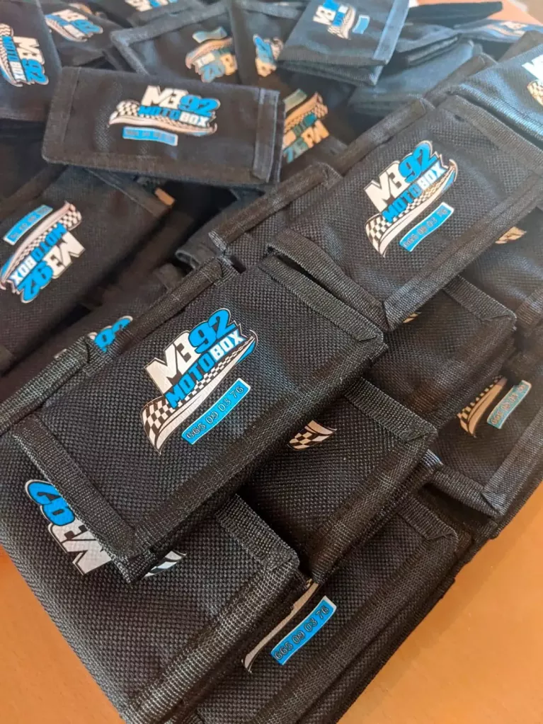 carteiras de motociclista personalizadas