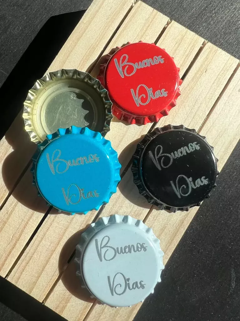 capsules de bouteille avec design