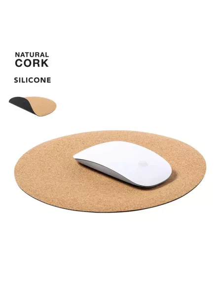 tapis de souris rond en liège