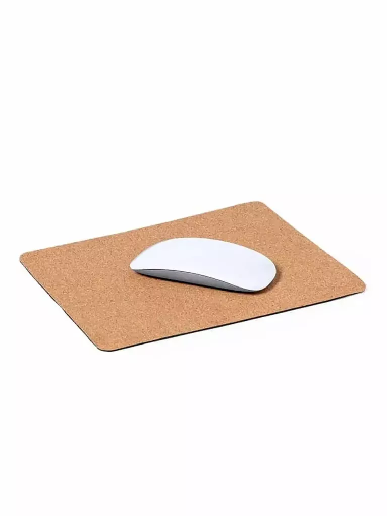 tappetini mouse in sughero personalizzati eco