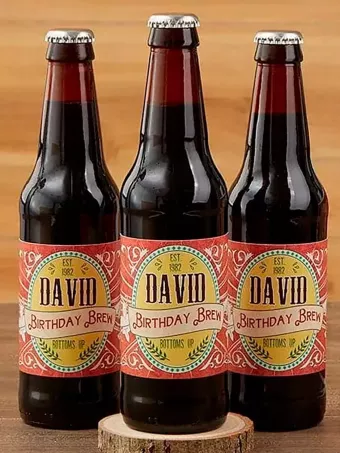 botellas de cerveza personalizadas