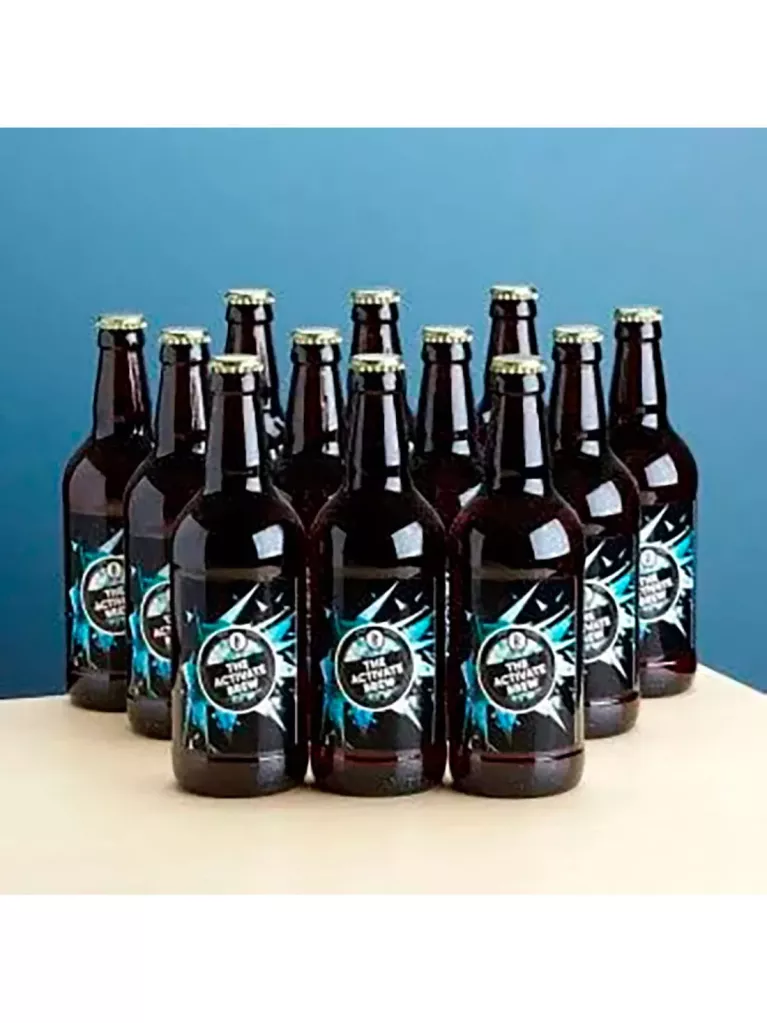 custom wedding beer bottles