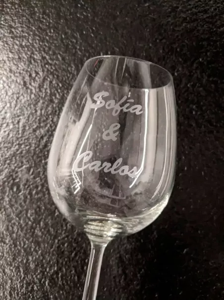 calici da vino con nomi