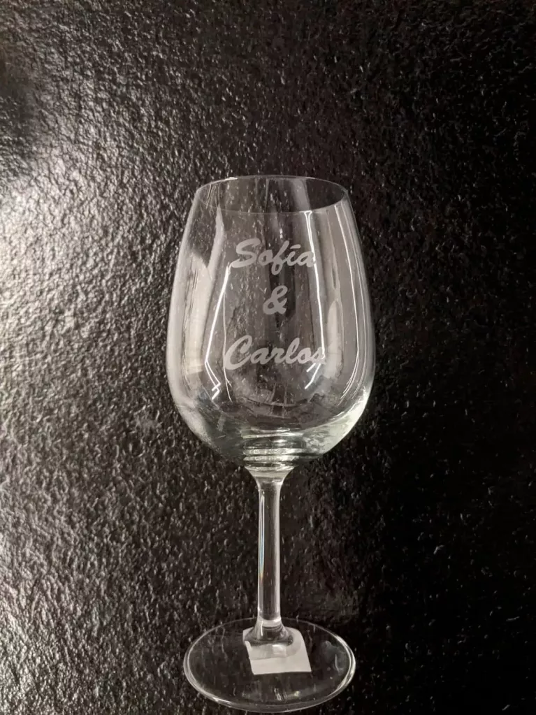 calici da vino per matrimonio