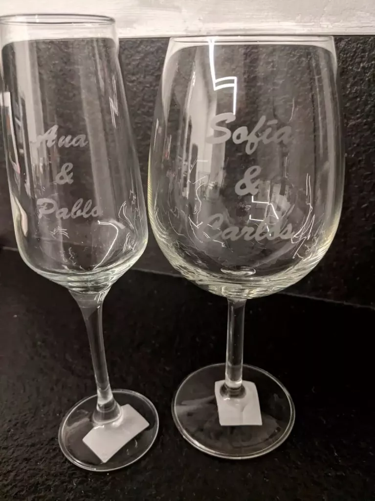 Copas personalizadas para celebraciones
