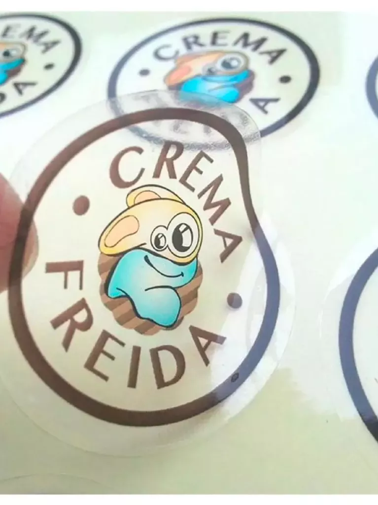 custom clear stickers
