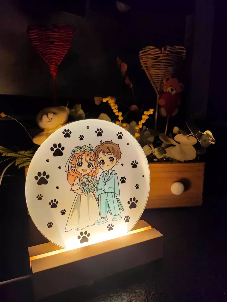 lembrança de casamento e animais de estimação