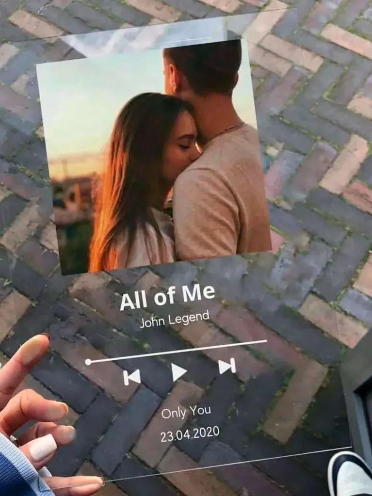 Spotify Acrylglas-Plaketten