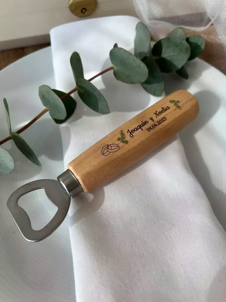 classic wedding bottle openers