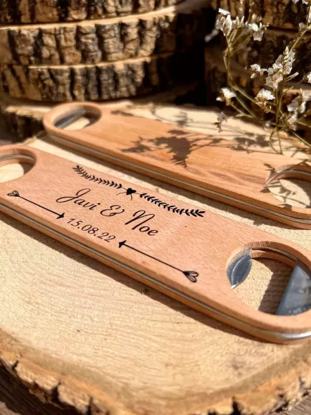 abre-garrafas clássico personalizado