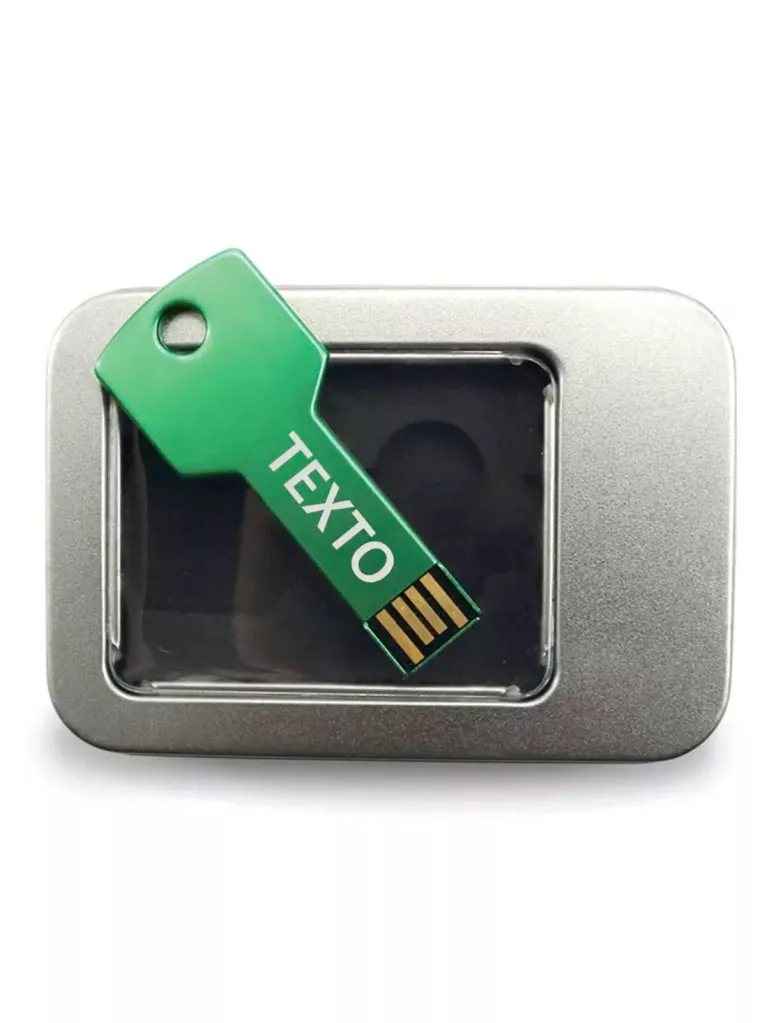 clé USB personnalisée en forme de clé