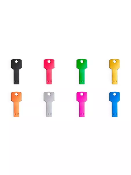couleurs de clé USB en forme de clé