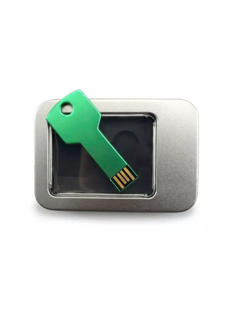 clé USB avec boîte de présentation