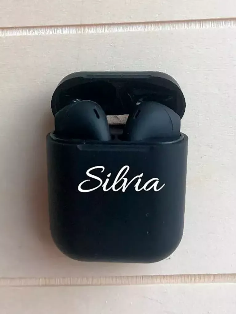Auriculares personalizados negros