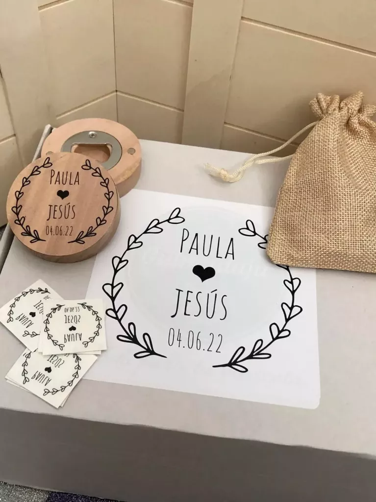 pack de regalo para bodas