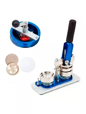 Kit para fazer crachás ecológicos