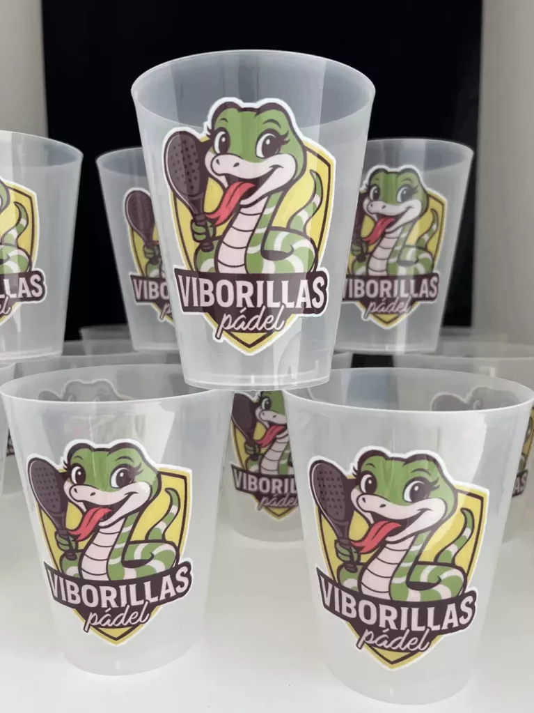 vasos personalizados para peñas