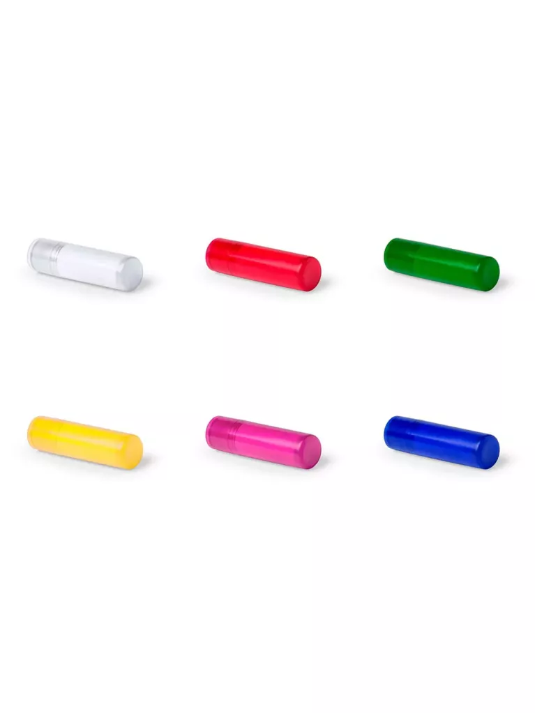 colored lip balms