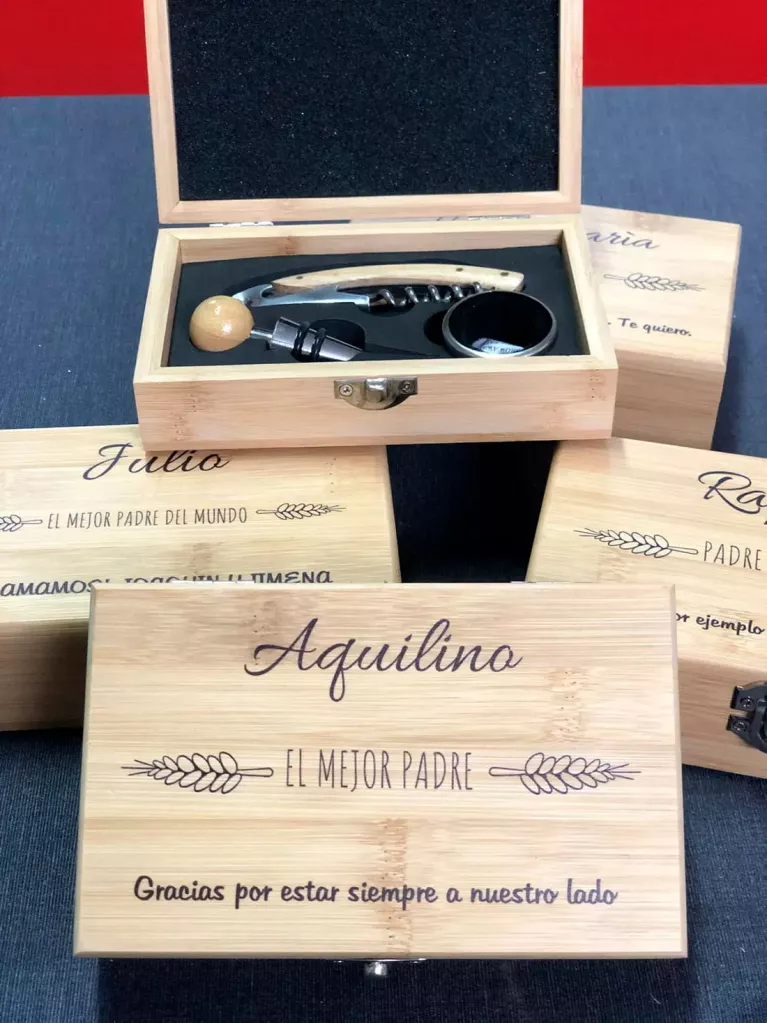estojos de vinho personalizados