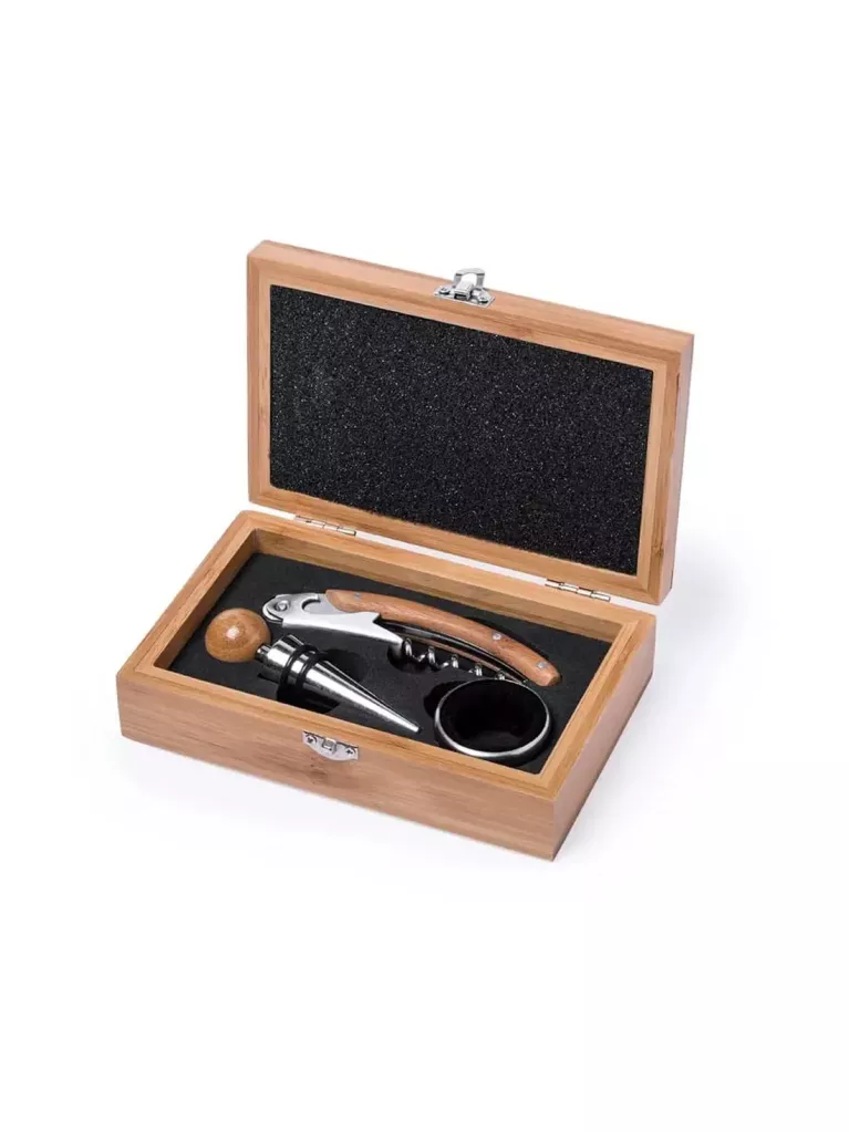 conjunto de vinho personalizável