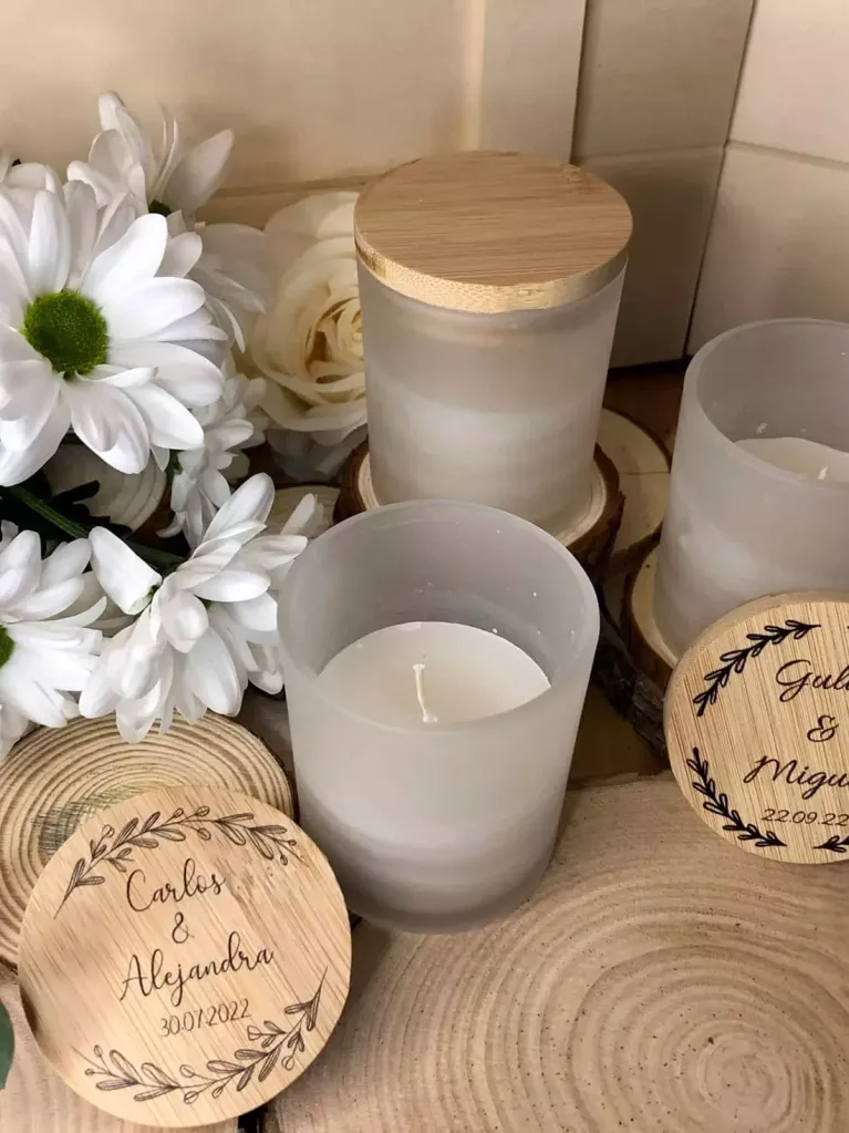personalized communion candles