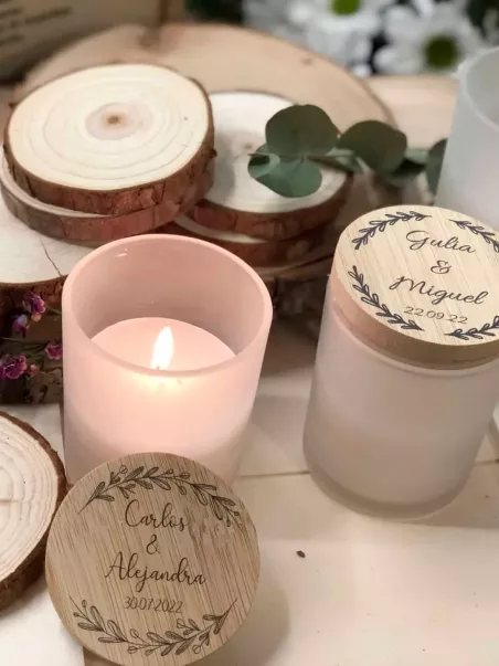 velas para bodas y detalles