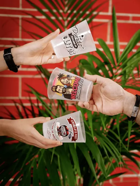 vasos reutilizables personalizados uvimark